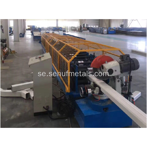 DownSpout Pipe Roll Forming Machines med Redge End